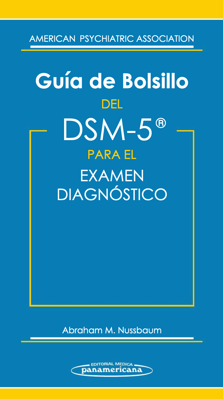 Guía de bolsillo del DSM-5 para el examen diagnóstico